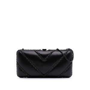 Chanel Chevron Lambskin Chain Around Clutch On Chain